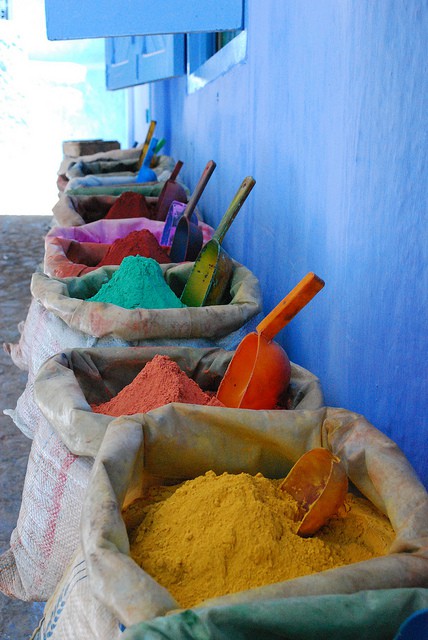 Photo:  colors_ textiles, Morocco